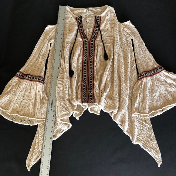 Free People For the Love of Flowers Tunic Sz XS - Picture 9 of 15